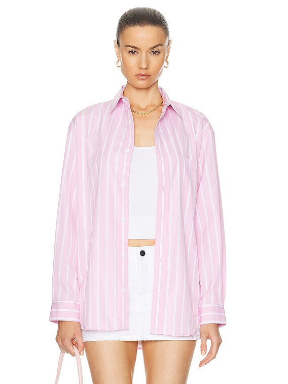 Knuth Marf 2way stripe volume shirt knuth marf 2way strip volume 