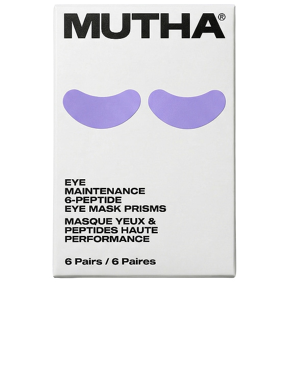 MUTHA Eye Maintenance 6-Peptide Eye Mask Prisms 6 Pack | FWRD