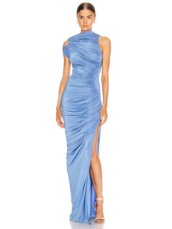 mugler gown