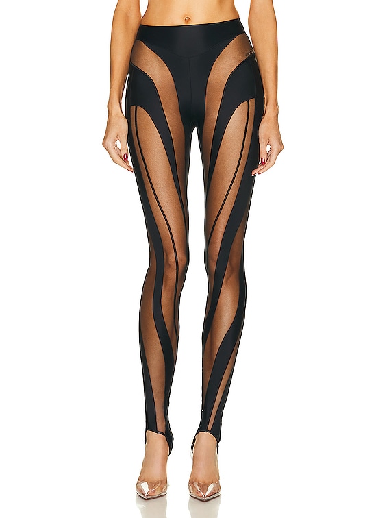 Plus Size Ice Silk Sheer Leggings Stretchy Skinny Trousers Ultra Thin Yoga  Pants | eBay
