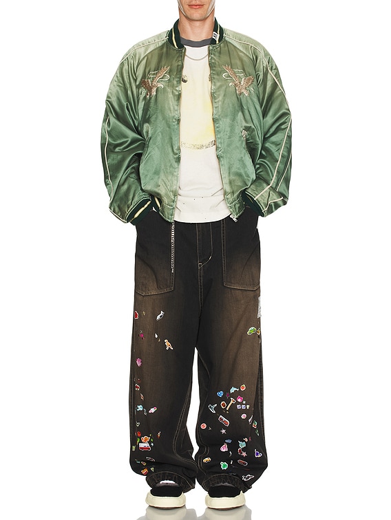 Maison MIHARA YASUHIRO Souvenir Jacket in Khaki | FWRD