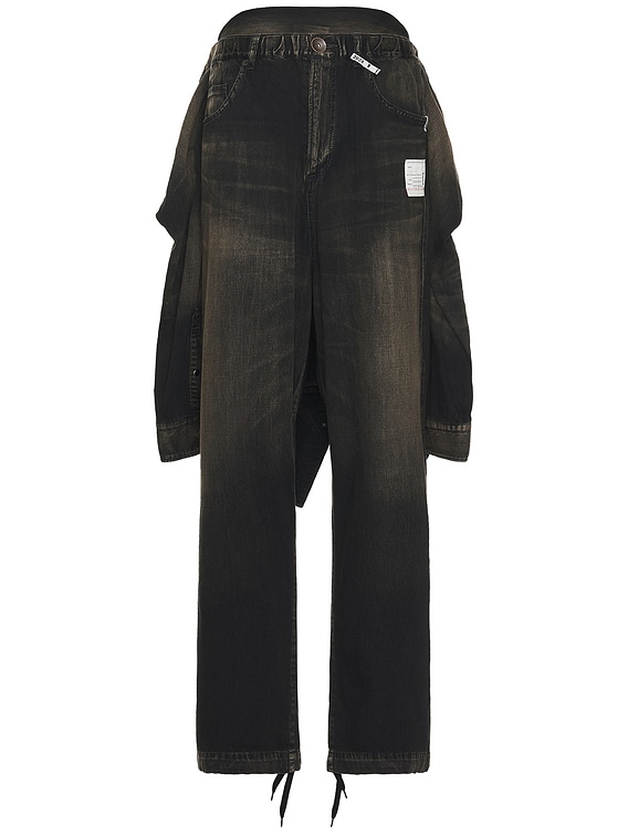 Maison MIHARA YASUHIRO パンツ - Black | FWRD