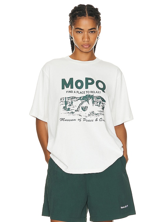 Museum of Peace and Quiet Relax T-shirt in White | FWRD