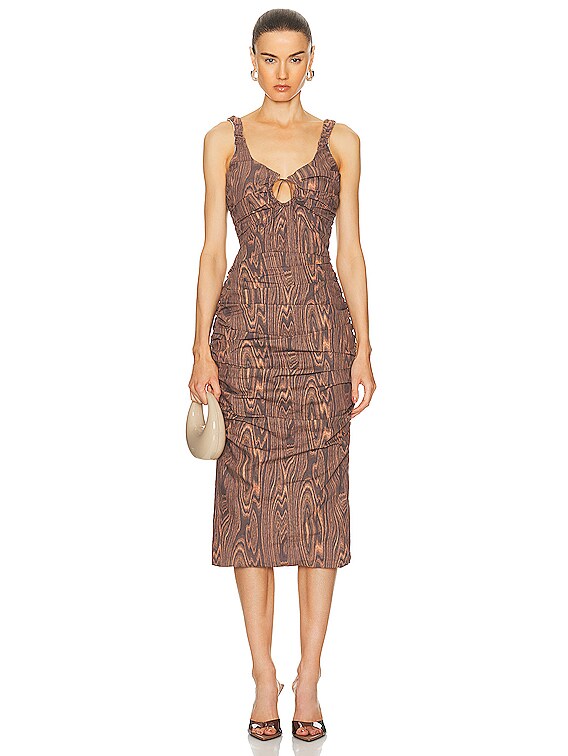 Maisie Wilen Lady Miss Dress in Wood | FWRD