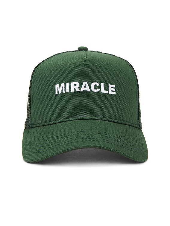 Nahmias Miracle Trucker Hat in Forest Green | FWRD
