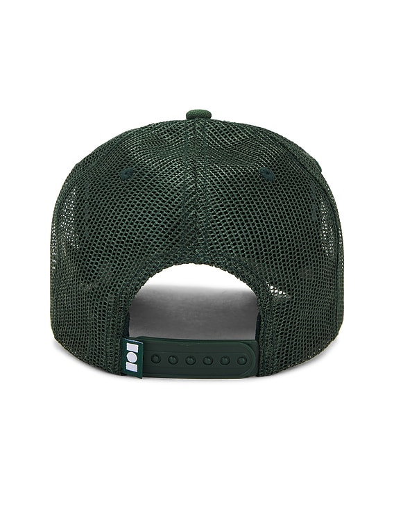 Nahmias Miracle Trucker Hat in Forest Green | FWRD