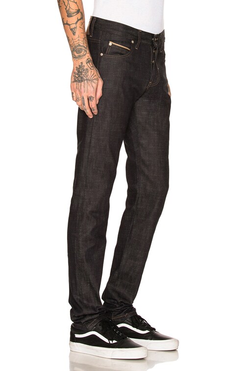 slub stretch selvedge