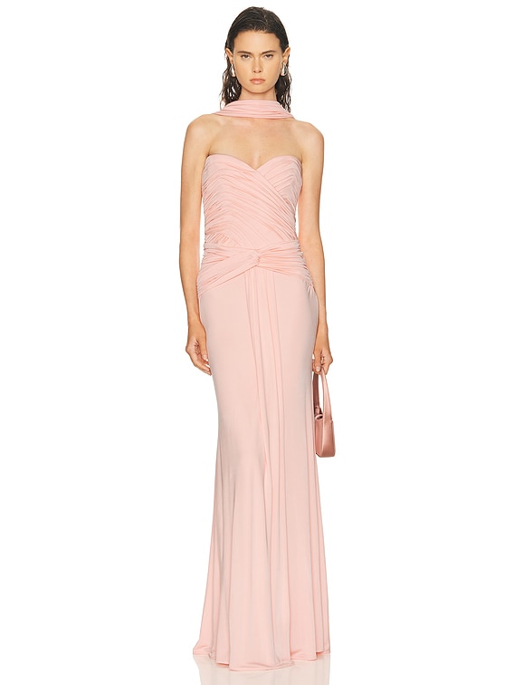 The New Arrivals by Ilkyaz Ozel Amanda Dress in Fantasme | FWRD