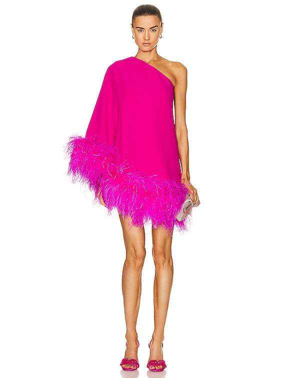 The New Arrivals by Ilkyaz Ozel Marlene Dress in Hot Pink | FWRD