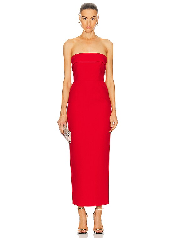 knee length dresses for ladies Maria de la Orden