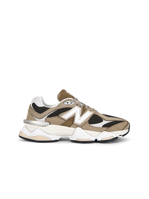 New Balance 9060 Sneaker in Arid Stone & Black Cement | FWRD