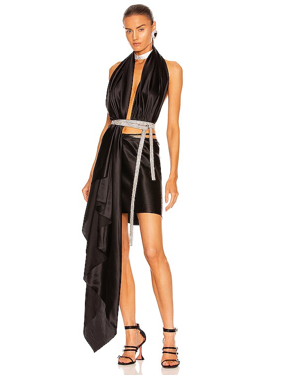 Nue Studio Bianca Multiple Top in Black | FWRD