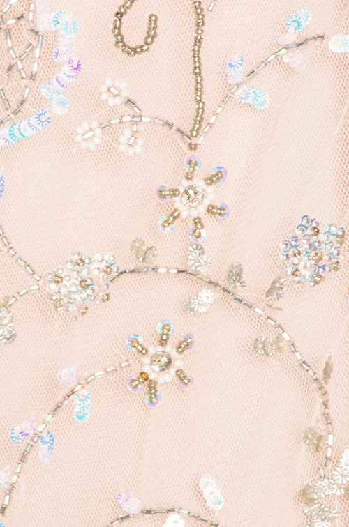 Needle & Thread Constellation Lace Top in Petal Pink | FWRD Needle & Thread Constellation Lace Top in Petal Pink | FWRD