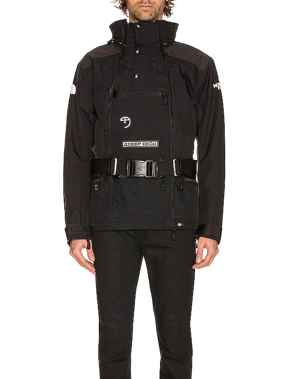 The North Face Black Steep Tech Jacket in TNF Black | FWRD