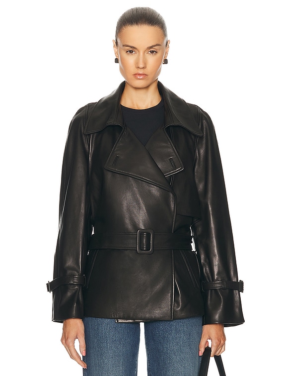 Nour hammour leather jacket best sale