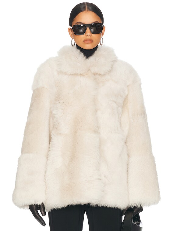 Babymatalclub Marshmellow fur jacket NOUR HAMMOUR Carolyn Jacket 