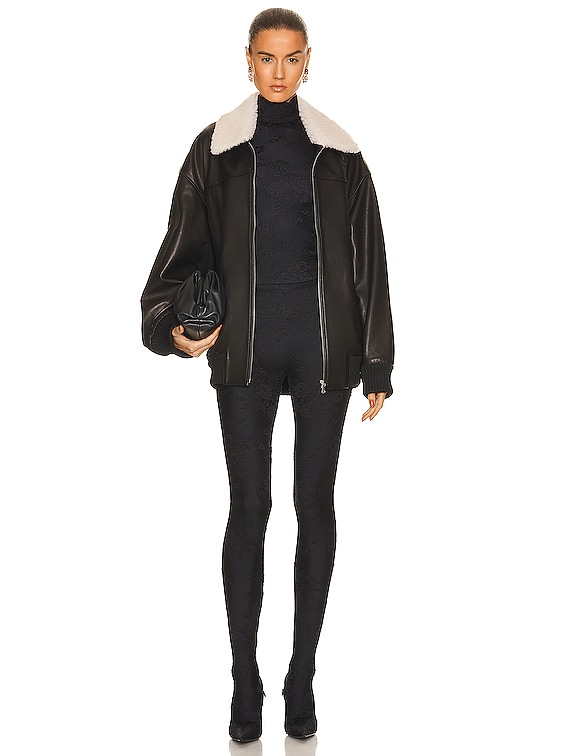 Biker Jacket Dylan Faux Shearling Jacket LAMARQUE Dylan Sherpa