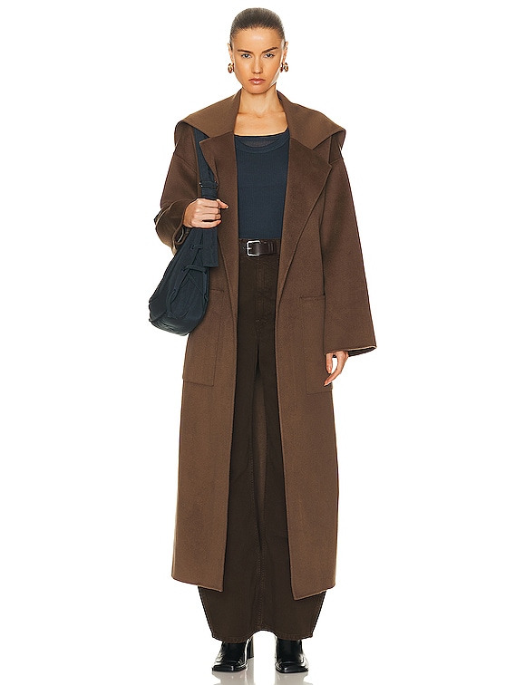 Nanushka best sale wool coat