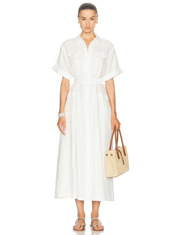 belted utility shirt dress Buy Sosandar Natural Linen Blend Utility Shirt Dress from Next USA