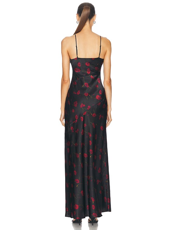 Ariel Cowl Neck Long Dress