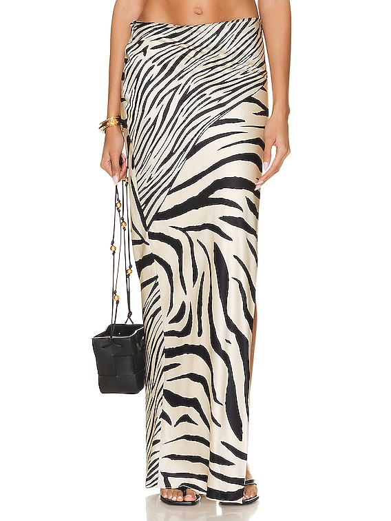 Nicholas zebra hotsell print skirt