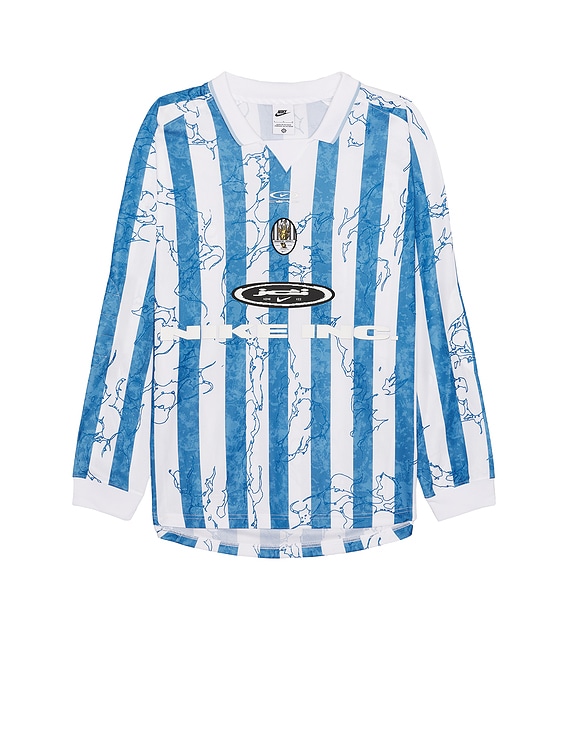 Nike M Nike Air Victory Long Sleeve Jersey in Psychic Blue, Light