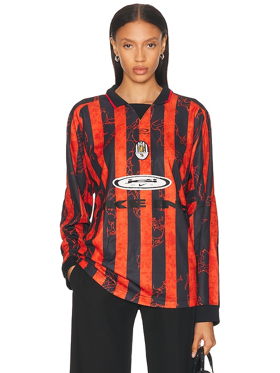 Nike M Nike Air Victory Long Sleeve Jersey in Picante Red