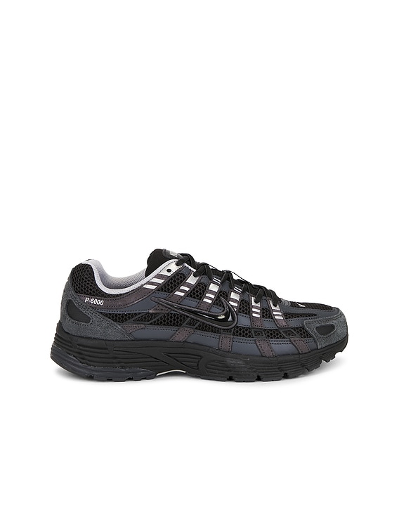 Nike P-6000 Se in Anthracite, Black, Chrome, & Metallic Silver | FWRD