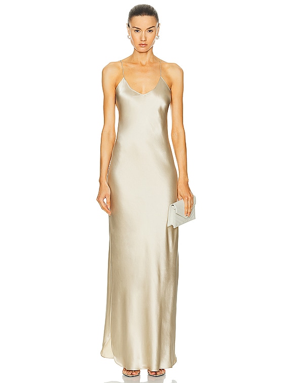 NILI LOTAN Cami Gown in Ivory