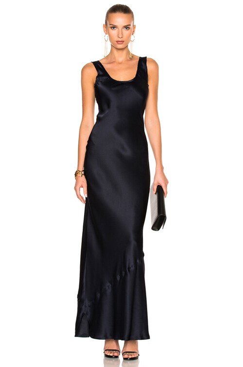 shirt dress maxi dress WALKER MAXI DRESS / WHITE / CLYQUE main image 0