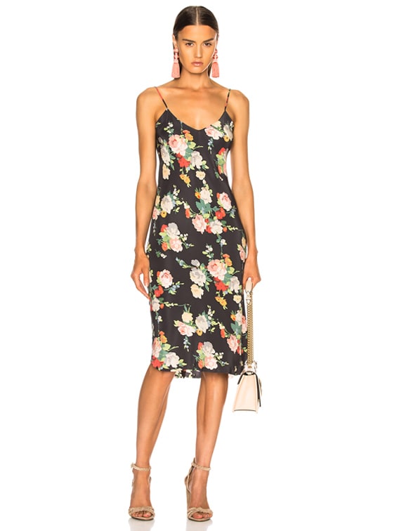 nili lotan floral slip dress