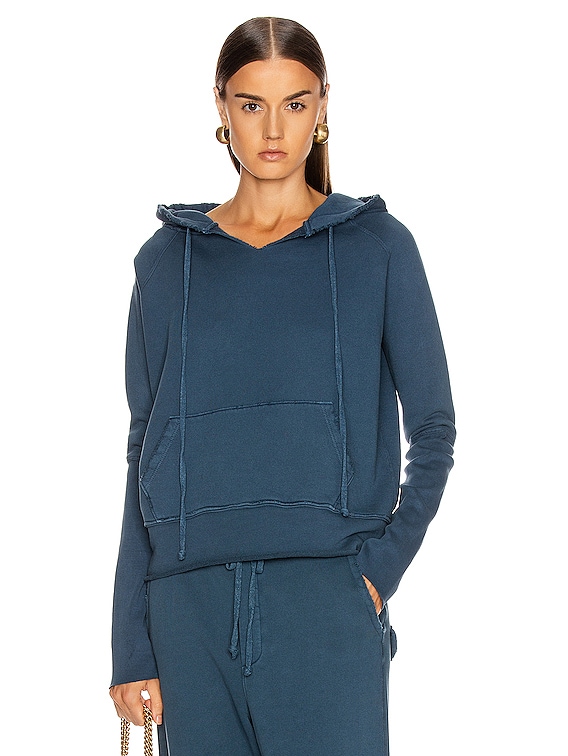 NILI LOTAN Janie Hoodie in Vintage Blue | FWRD