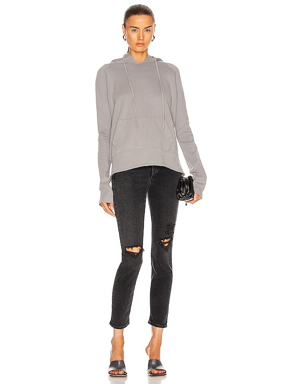 NILI LOTAN Janie Hoodie in Cloud Grey | FWRD