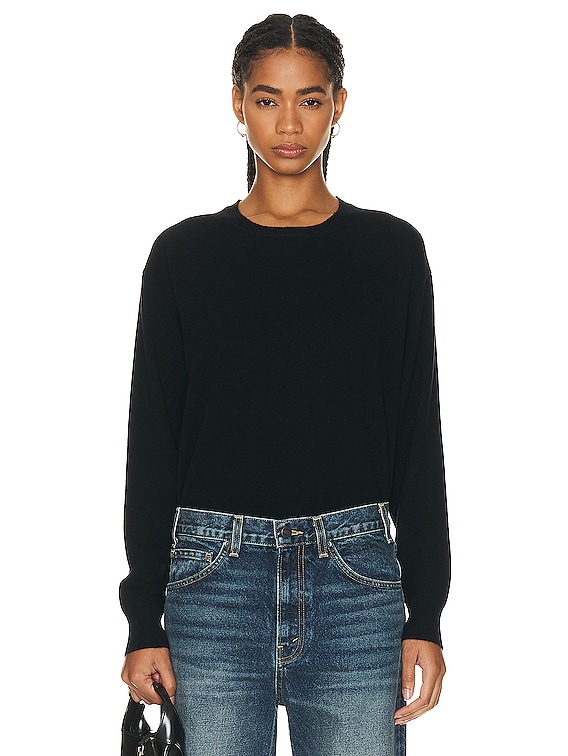 NILI LOTAN Itzel Sweater in Dark Navy FWRD