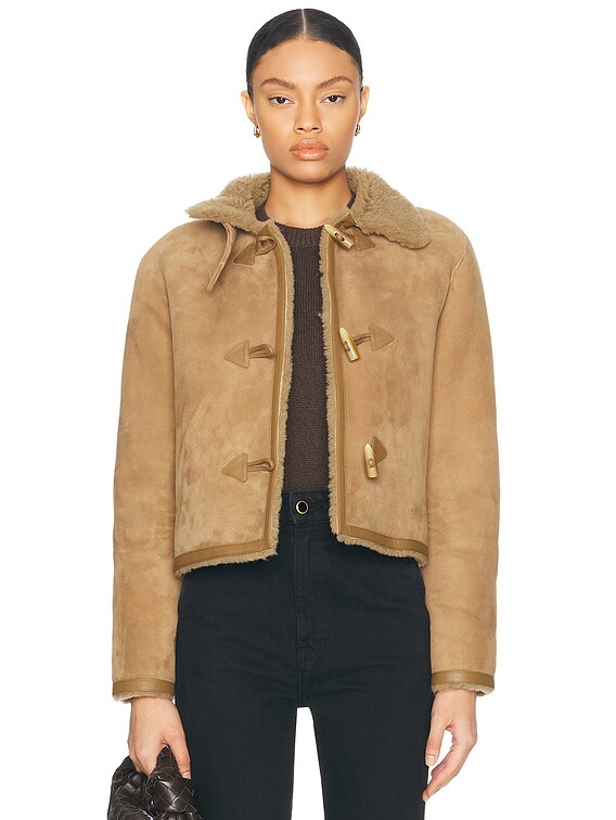 NILI LOTAN Benoite Jacket in Camel | FWRD