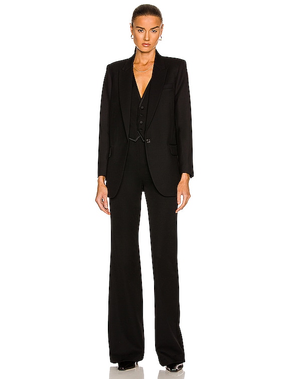 【NILI LOTAN】arielle wool-twill flared パンツ NILI LOTAN Arielle wool-twill flared pants | NET-A-PORTER