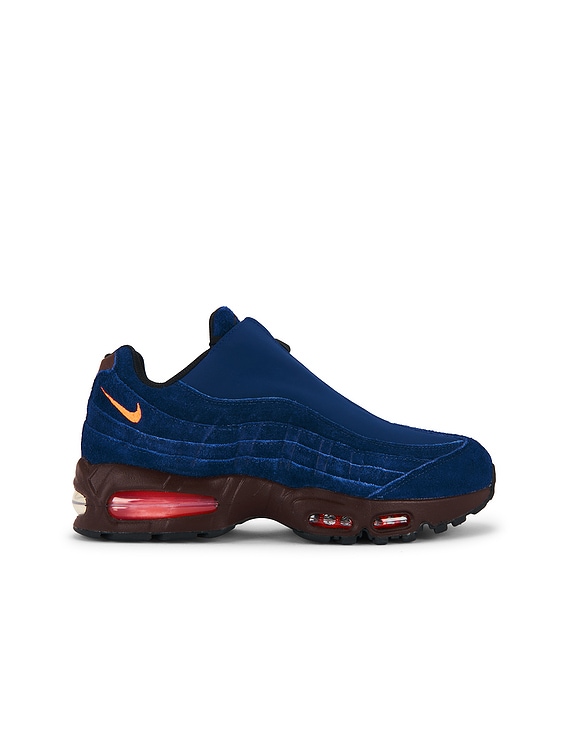 NIKEエアーマックス Nike Air Max 95 Big Bubble Zip SP in Blue & Crimson Red | FWRD
