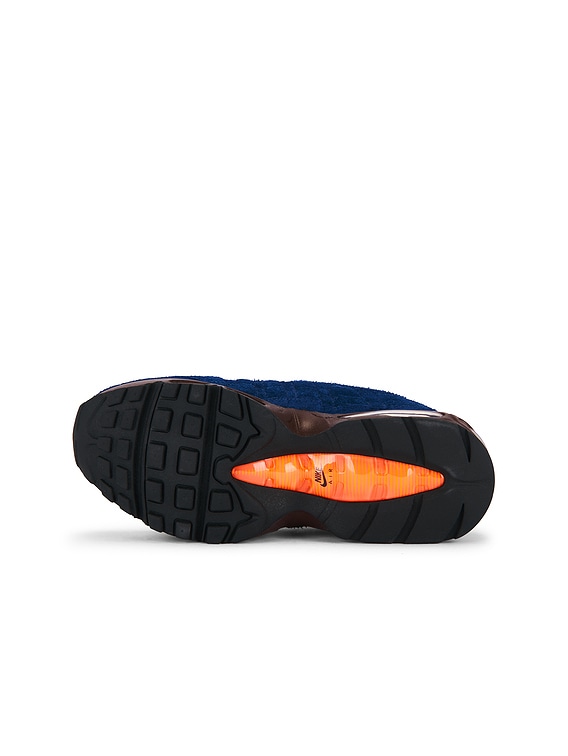 Nike Air Max 95 Big Bubble Zip SP in Blue & Crimson Red | FWRD