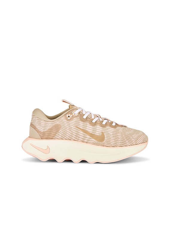 Nike Motiva Sneaker in Linen, Washed Coral, & Coconut Milk | FWRD