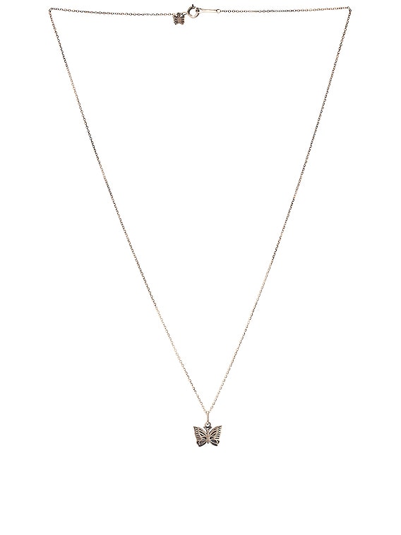 NEEDLES｜ (Pendant 925 Silver - Papillon (QV017)) Needles Men's Papillon Pendant in 925 Silver Needles