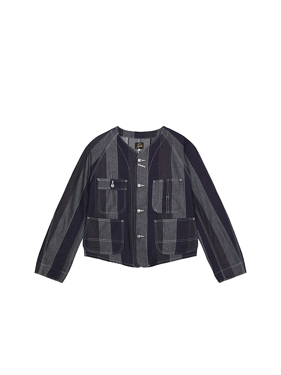 Short Coverall 10oz Denim Stripe In Narrow