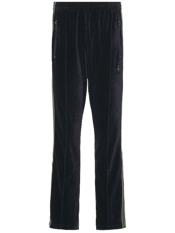 Needles Narrow Track Pant in Navy | FWRD