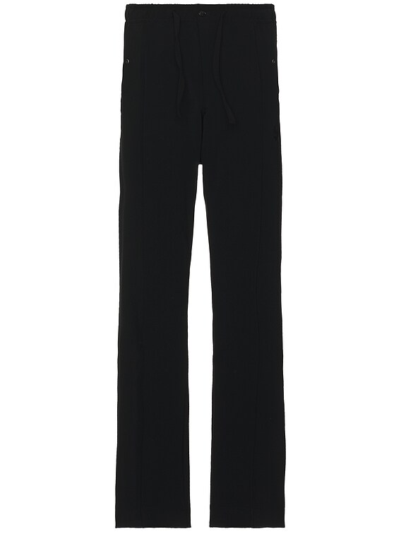 Piping Cowboy Pant Double Cloth In Black