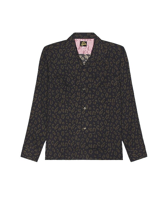 Needles Classic Shirt in Leopard | FWRD