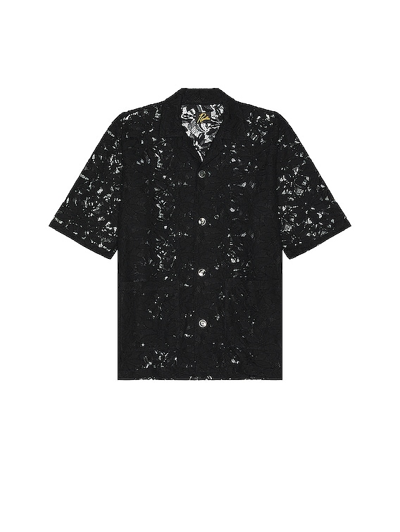 Needles Cabana Shirt in Black | FWRD