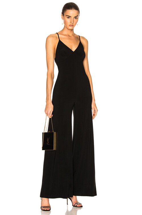 norma kamali slip jumpsuit