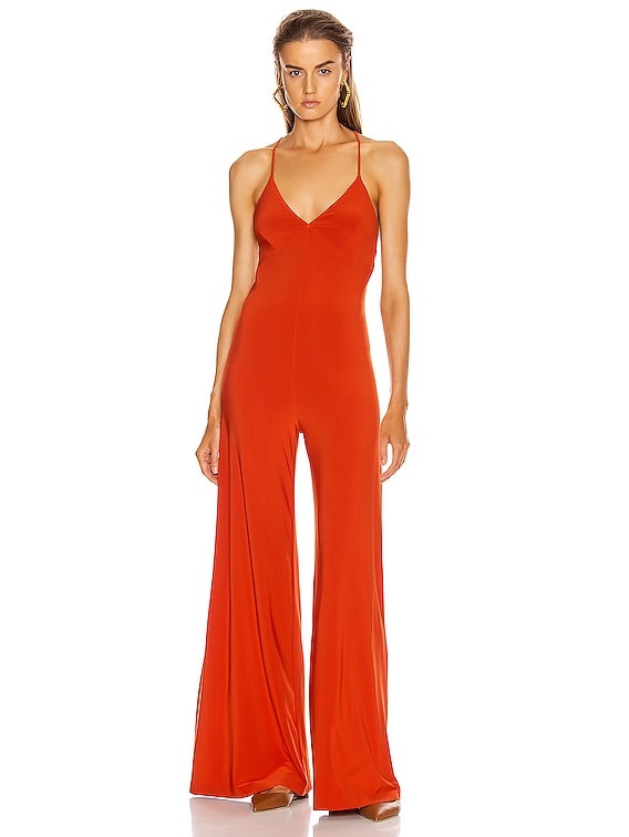 norma kamali slip jumpsuit