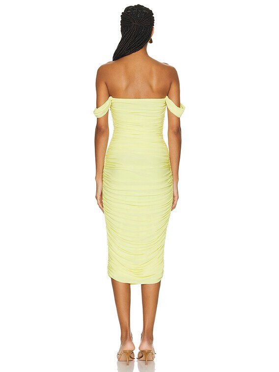 Walter Dress Below The Knee With Winglet Sleeves