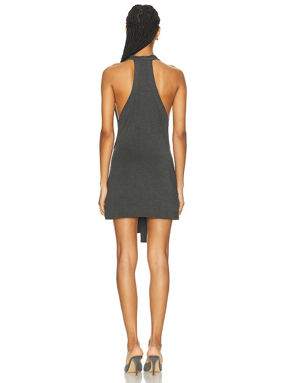 knee length dresses for ladies Super Oversized BF NK Shirt Flared Mini Dress main image 1