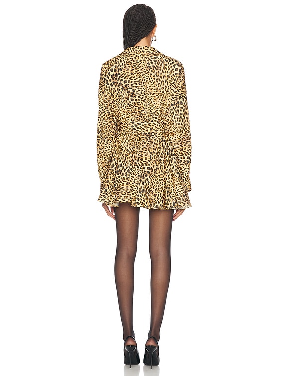 Super Oversized Boyfriend Shirt Flared Mini Dress